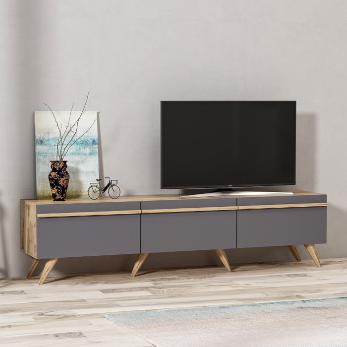Hanah Home Amsterdam Soporte para TV Antracita